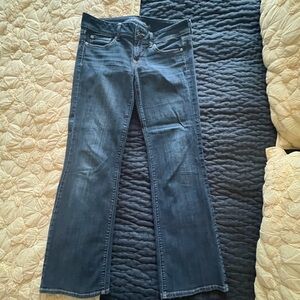 American Eagle Low Rise Slim Bootcut Jeans 10